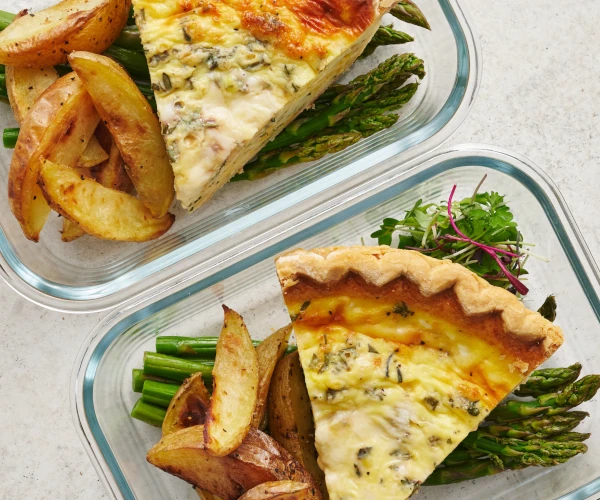 in-home chef services quiche